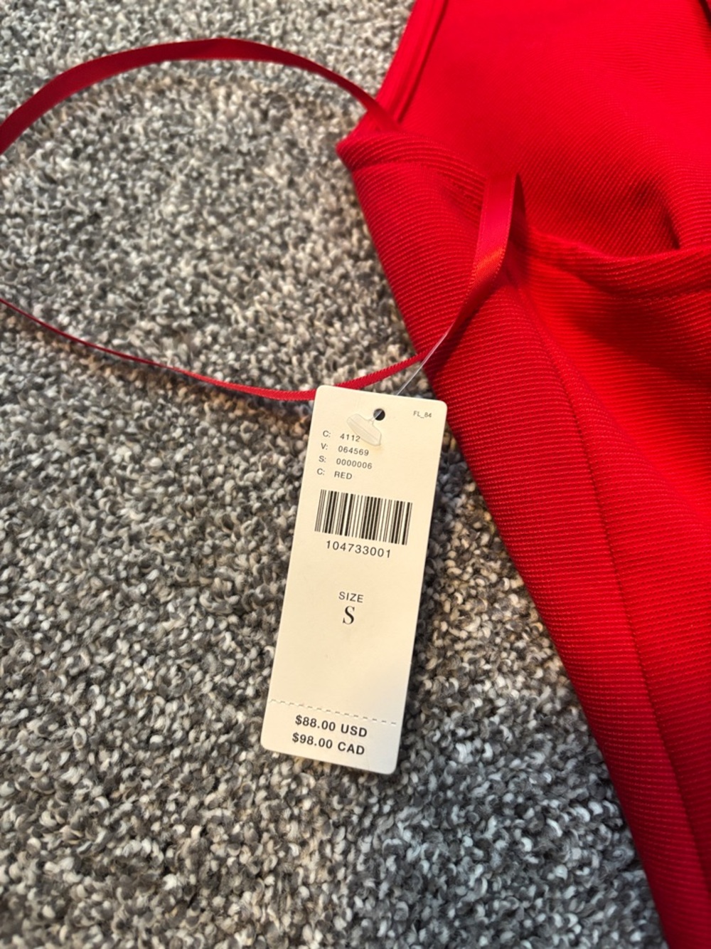 Beautiful Rhinestone Bow Red Halter Top by Maeve for Anthropologie - Picture 11 of 13